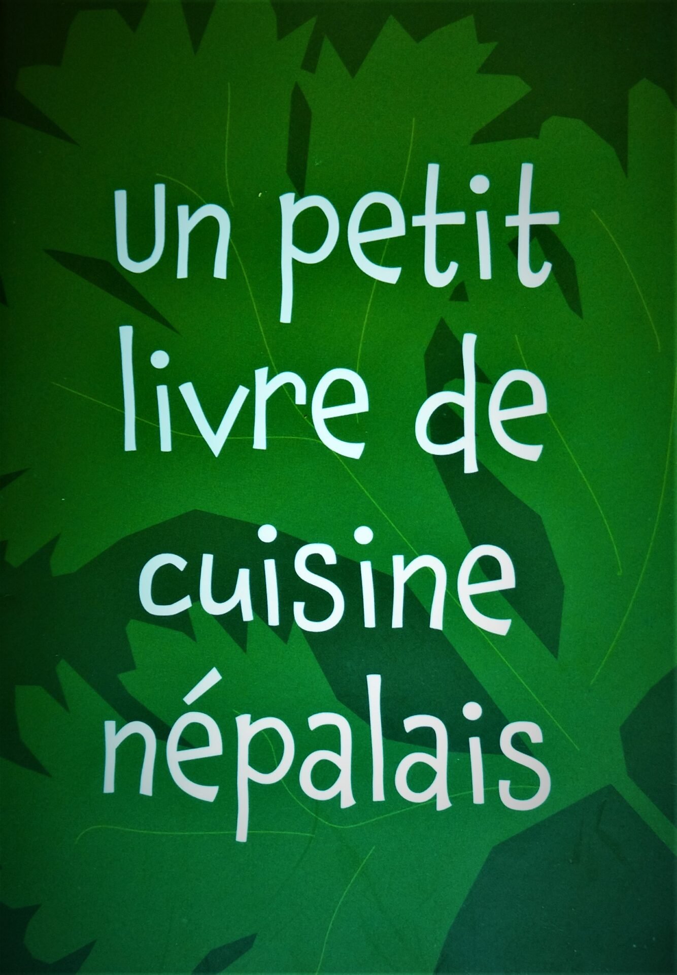 couverture du livre de recettes de cuisine népalaises