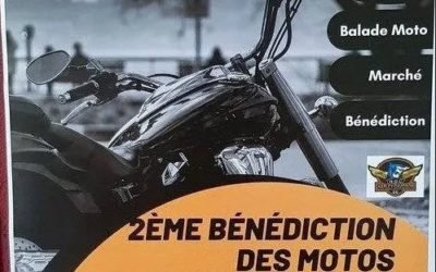 2ème bénédiction des motos à St Laurent de Cerdans